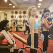 Canva – Women in Sports Bra and Black Leggings While Doing Exercise